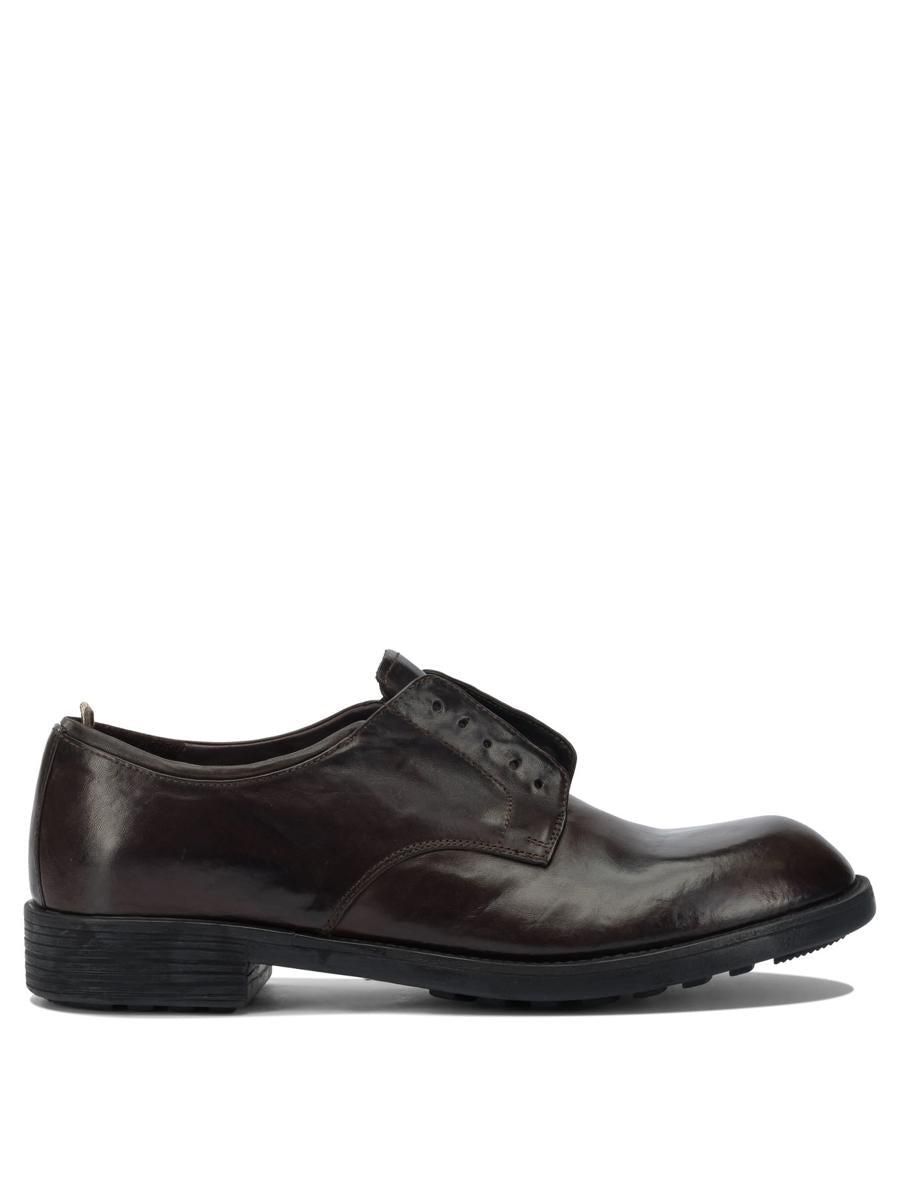 Officine Creative Black suede leather Derby oxford. SIZE 8 USA marked size 40 Womens Black Derby Shoes LEXIKON 102 – Officine Creative main image 4
