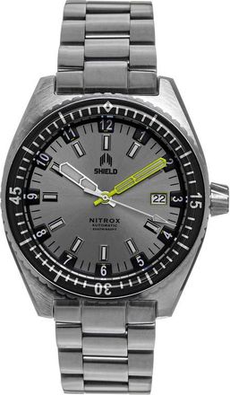 Shield Nitrox Automatic Grey Dial Mens Watch SLDSH114-4