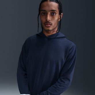 Nike Mens Tour Dri-FIT Golf Hoodie in Blue | HM5820-410