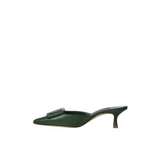 Manolo Blahnik Donna, Scarpe, Verde, 40 EU, new