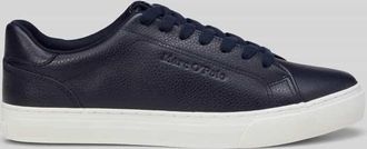 Marc O'Polo Low Top Sneaker aus echtem Leder Modell BODIL in Dunkelblau, Gr&ouml;&szlig;e 40