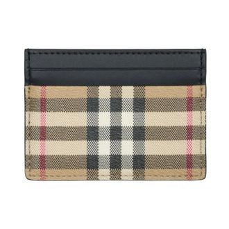 Burberry Wallets & Cardholders, male, Multicolor, Size: ONE SIZE Sandon Card Holder