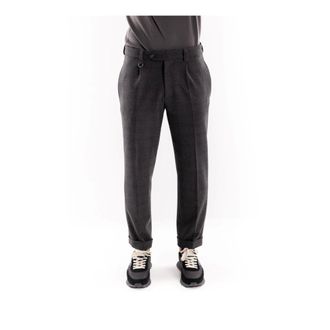 Paolo Pecora Pantalones Chino - Trousers - Hombre - Gris - XS