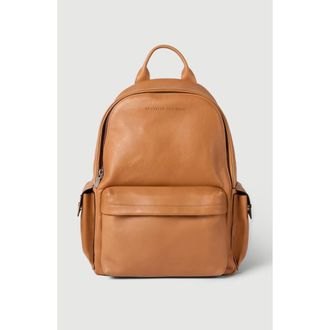 Brunello Cucinelli Cowhide travel backpack in Cognac at Nordstrom