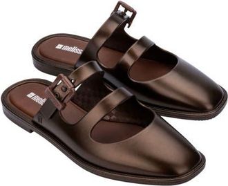 Melissa Anastasia Mary Jane Mule in Bronze at Nordstrom, Size 10