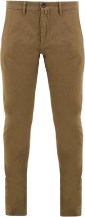Siviglia Carducci Tinto Pezza Washed Broeken - Heren - Chinos - Beige - W34 - Katoen - Broeken