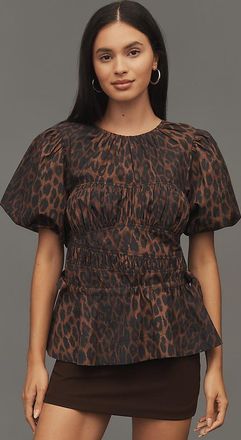 Damson Madder Hadley Short-Sleeve Blouse