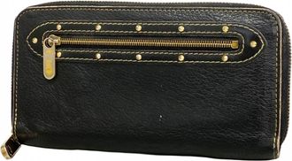 Louis Vuitton Noir Long Wallet (Bi-Fold) (Pre-Owned)