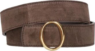 Orciani Dames, Accessoires, Bruin, Maat: 90 CM Leer