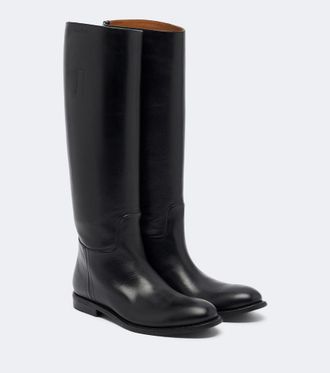 Acne Studios Botas altas de piel