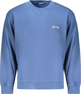 Pepe Jeans London John Crew Sweatshirt - Heren - Sweatshirts - Blauw - S - Katoen - Hoodies & sweatvesten