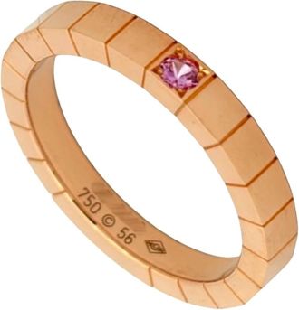 Cartier Lanieres Pink Gold (18K) Band Ring (Pre-Owned)