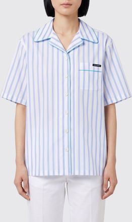 Dolce & Gabbana Camicia in cotone e seta a righe