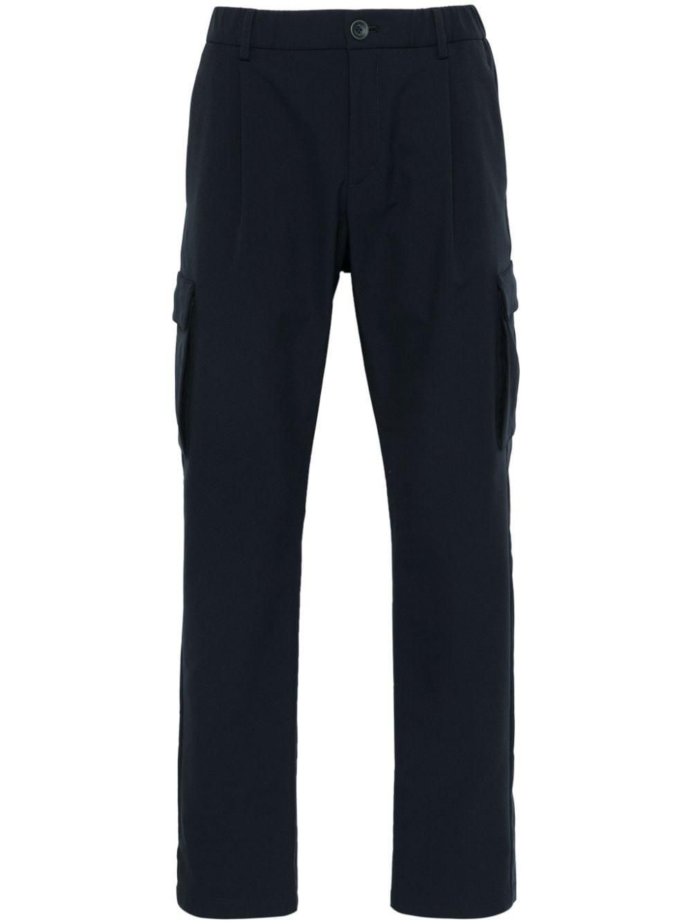 パンツ Herno Wool blend cargo trousers CARGO TROUSERS IN SOFT WOOL in Iron for Women | Herno®