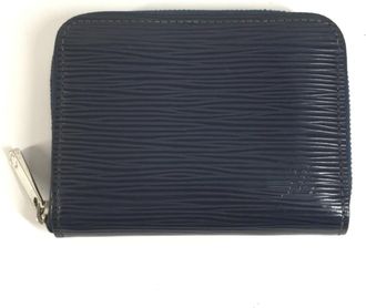 Louis Vuitton Epi Blue Epi Leather Coin Purse/Coin Case (Pre-Owned)