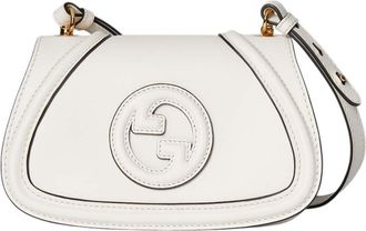 Gucci White Blondie Small Crossbody Bag