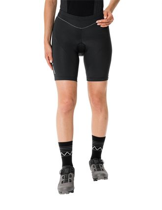 Vaude Fahrradhose VAUDE WO ACTIVE PANTS, Damen, Gr. 42, N-Gr, schwarz (schwarz uni), Obermaterial: 74% Polyester, 26% Elasthan, unifarben, Hosen Fahrradhose