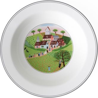 Villeroy & Boch Design Naif Rim Cereal Bowl 3 Wedding Procession in None at Nordstrom