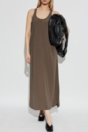 Christophe Lemaire Strappy Dress, Womens, Brown