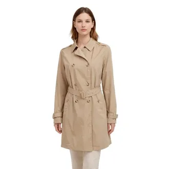 Caf&egrave;noir Dames, Mantels, Beige, Maat: L Leer