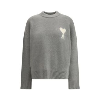 Ami Mujer, Jerseys, Gris, Talla: S