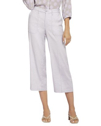 NYDJ Nydj Wide Leg Linen-Blend Fairytale Wide Leg Jean