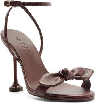 Arezzo Addie Ankle Strap Sandal in Fresh Ruby at Nordstrom, Size 8.5