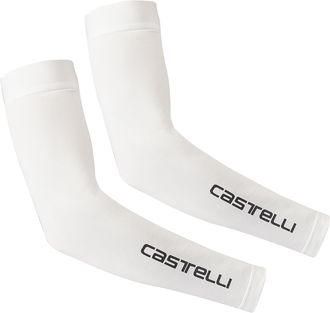 Castelli UPF 50 + Light ARM 2 Sleeves, White, XL