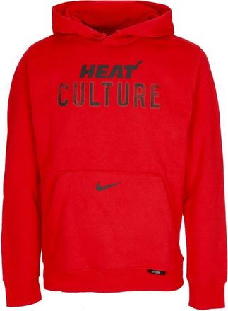 Nike City Edition Hoodie - Heren - Sportshirts - Rood - M - Katoen - Fitness