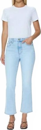 Pistola Denim Lennon High Rise Crop Boot Jean In Cherish