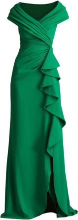 Tadashi Shoji Talise avondjurk - Groen