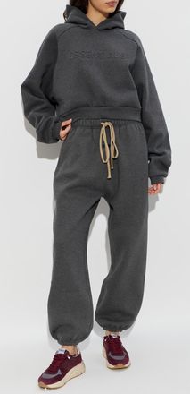 Fear of God Cotton Sweatpants, Womens, Grey