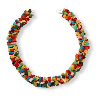 Tag Knotted Felt Garland Decorative Wall Banner for All Occasions in Multicolored at Nordstrom