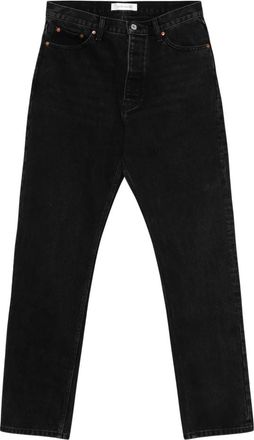 Aya Muse Straight Jeans - Dames - Regular Fit Jeans - Zwart - XS - Jeans