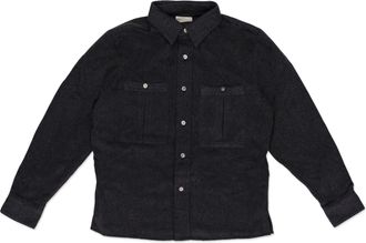 Aimé Leon Dore DARK GRAY CASHMERE FIELD SHIRT