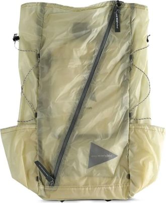 And Wander zip-fastening backpack bag - Neutrals