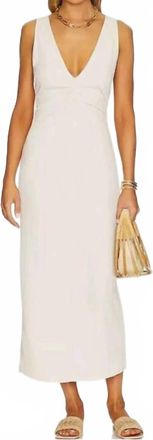 Free People Lyla Midi Dress In Summer Khaki