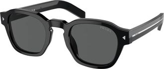 Prada A16S Zonnebrillen - Heren - Zonnebrillen - Zwart - 52 MM - Accessoires