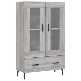 Berkfield Home Highboard Grey Sonoma 69.5x31x115 cm Engineered Wood