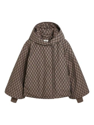 By Malene Birger Sallie adjustable-hem cotton jacket - Brown