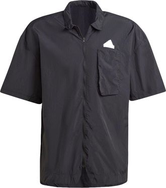 adidas Camisa City Escape Shirt Asia Sizing Black IR5188