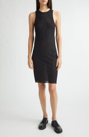 Rier Bias Sleeveless Wool Dress in Black Gaze at Nordstrom, Size X-Small