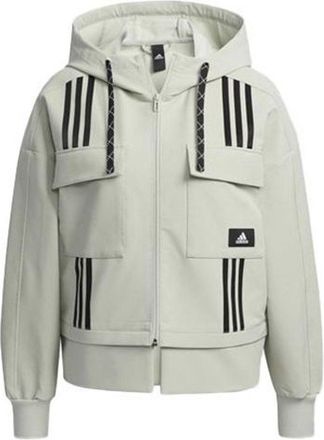 adidas (WMNS) adidas DIY Jacket Asia Sizing Green Black GP0629