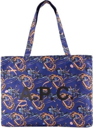 A.P.C. Tote Bag - Dames - Shoppers - Veelkleurig - ONE Size - Polyester - Tassen