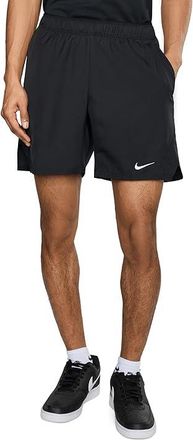 Nike Court Victory Dri-FIT 7 Tennis Shorts Mens Workout Black/White : 2XL 7, Mesh/Polyester
