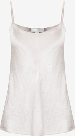 Vince Einfarbiges Trägertop aus Satin