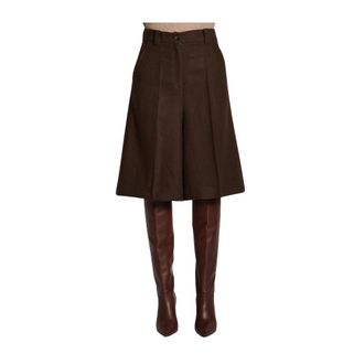 Laurence Bras Dames, Korte broeken, Bruin, Maat: 2XS Katoen