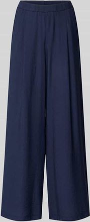 Stehmann Wide Fit Stoffhose aus Viskose-Mix Modell Frencis in Marine, Gr&ouml;&szlig;e 34