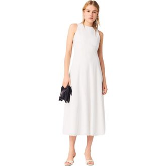 Maje Backless midi dress in White at Nordstrom, Size 36 Eu