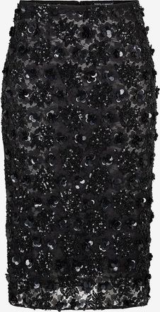 Dolce & Gabbana Bleistiftrock aus Spitze mit Pailletten
